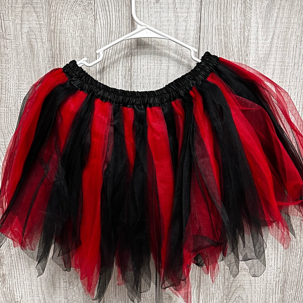 Red and Black tutu